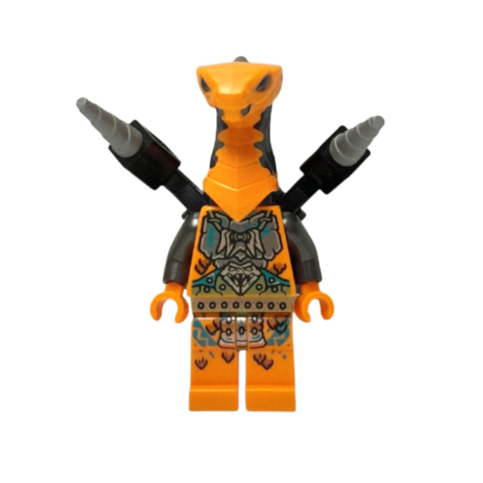 Lego Cobra Mechanic 112221 Breastplate Torso Neck Bracket NINJAGO Minifigure