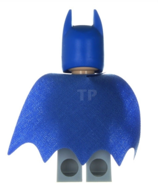 Lego Batman 10724 10672 Blue Mask, Cape Batmobile Super Heroes Minifigure