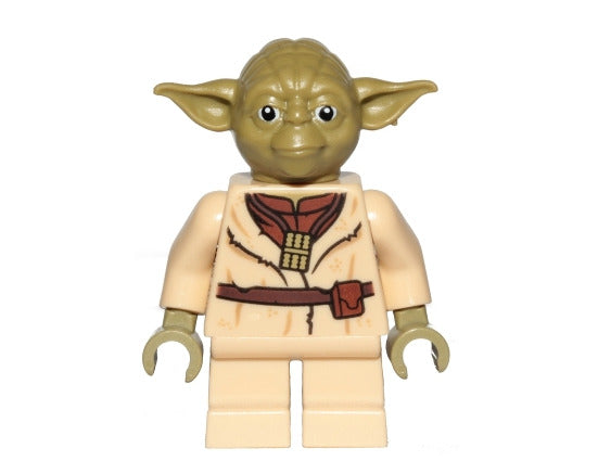 Lego Yoda 75208 Olive Green Belt Pattern Episode 4/5/6 Star Wars Minifigure