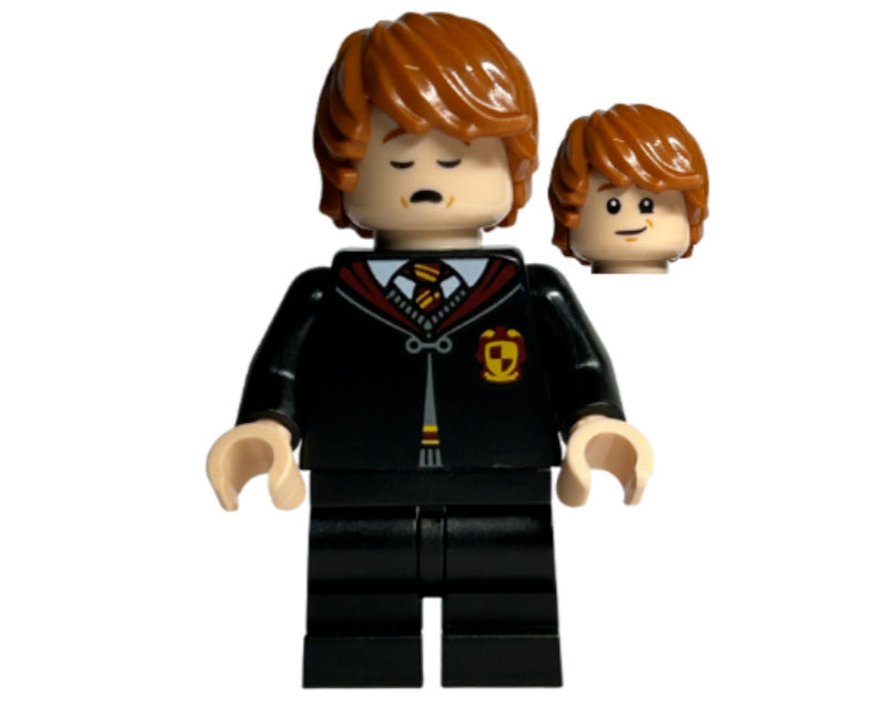 Lego Ron Weasley 76420 Gryffindor Robe Clasped Harry Potter Minifigure