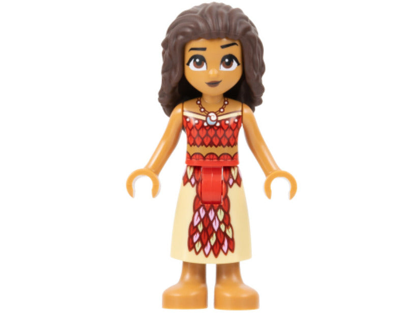 Lego Moana 30646 43210 43215 Mini Doll Long Skirt Disney Princess Minifigure