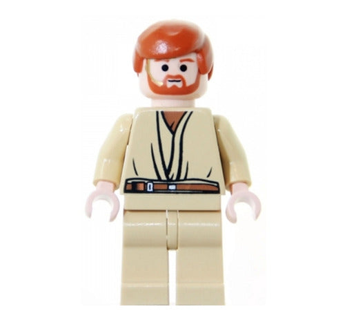 Lego Obi-Wan Kenobi 7661 Light Nougat Episode 3 Star Wars Minifigure