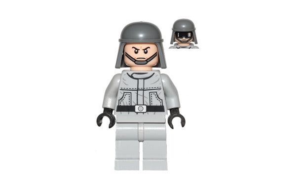 Lego Imperial AT-ST Driver 9679 Plain Helmet Star Wars Minifigure
