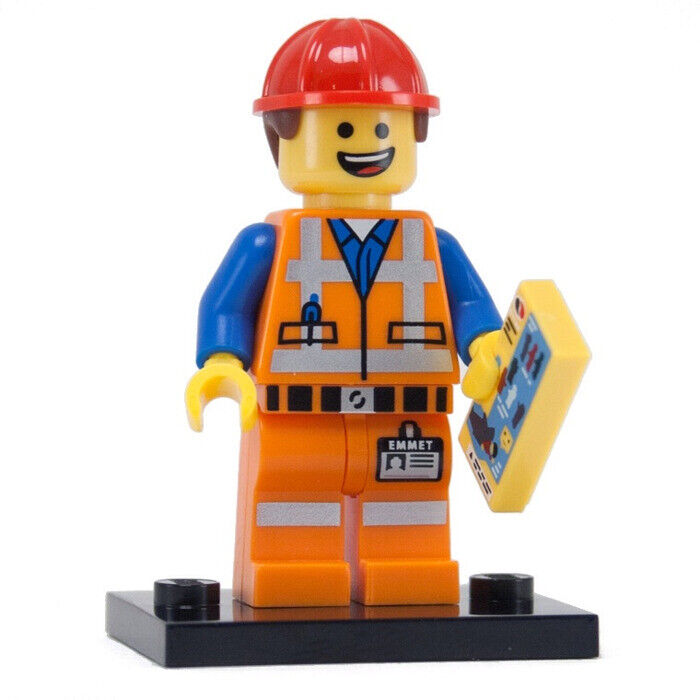 Lego Hard Hat Emmet 71004 The LEGO Movie Collectible Minifigure