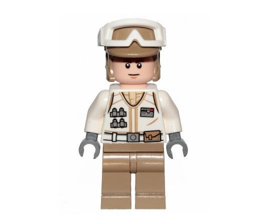 Lego Hoth Rebel 75241 Dark Tan Legs Frown Episode 4/5/6 Star Wars Minifigure