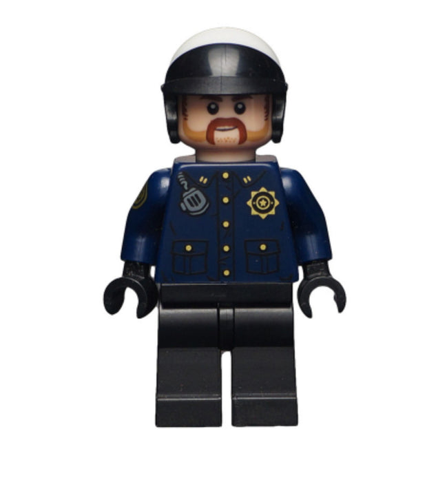 Lego GCPD Officer #2 853651 Batman Movie Gotham Police Super Heroes Minifigure