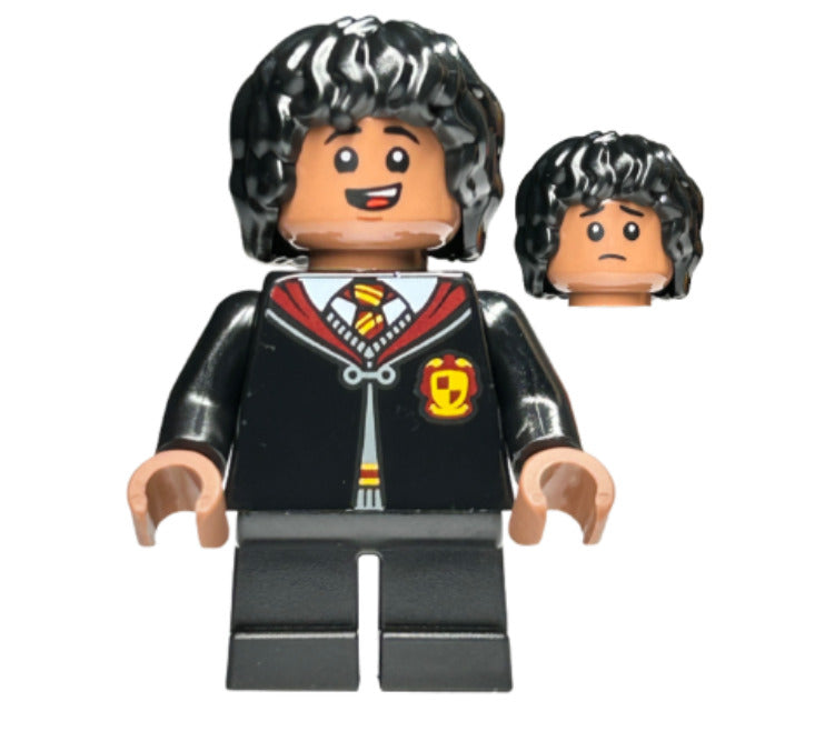 Lego Lee Jordan 76423 Gryffindor Robe Clasped Short Legs Harry Potter Minifigure