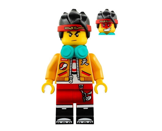 Lego Monkie Kid 80012 80013 Bright Light Orange Jacket Monkie Kid Minifigure