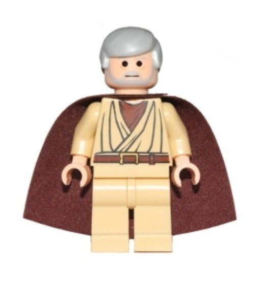 Lego Obi-Wan Kenobi (Old) - Standard Cape Watch Set Star Wars Minifigure