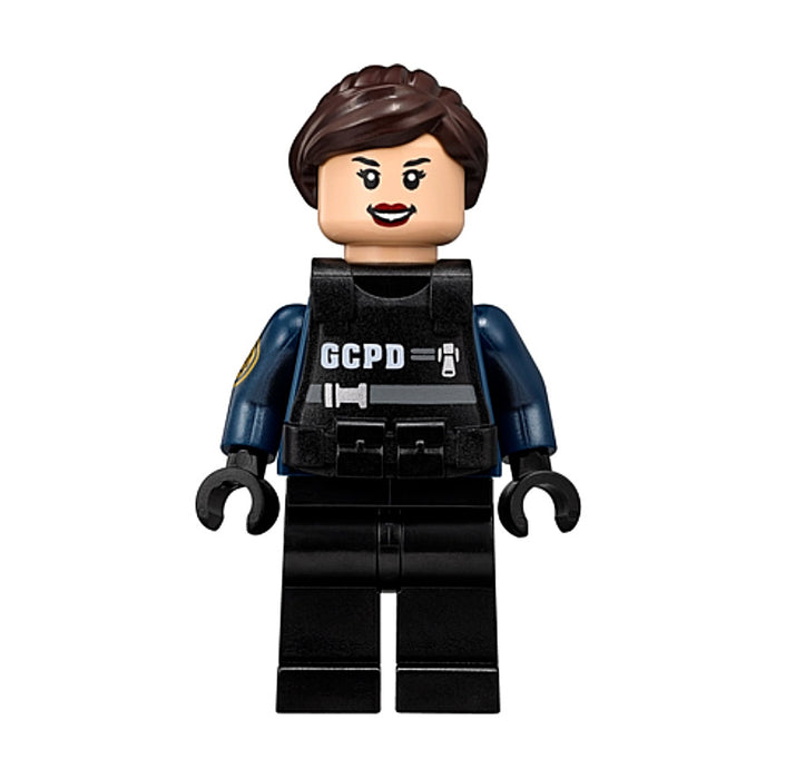 Lego GCPD Officer 70915 SWAT Gear, Female Batman Movie Super Heroes Minifigure