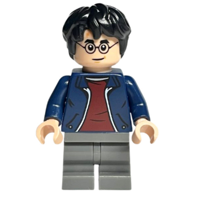 Lego Harry Potter 76405 Dark Blue Jacket Dark Red Shirt Harry Potter Minifigure