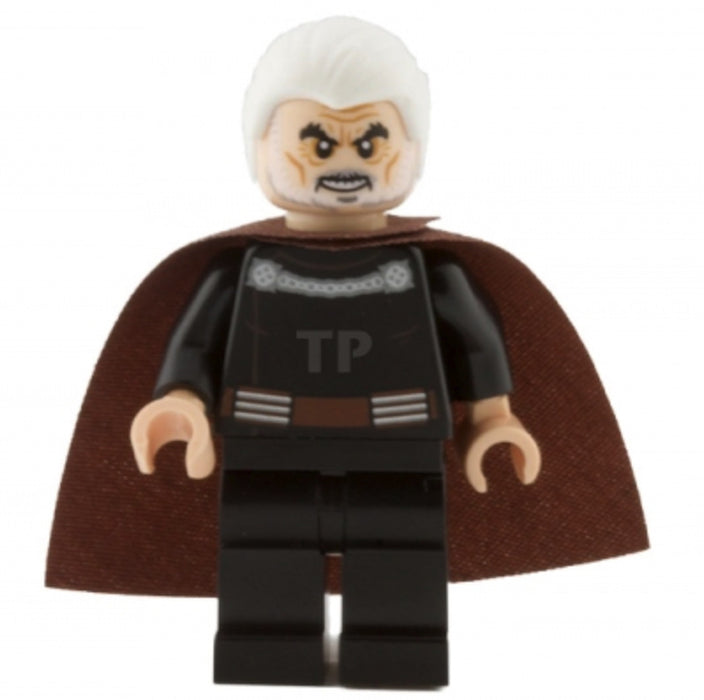 Lego Count Dooku 75017 White Hair Episode 2 Star Wars Minifigure