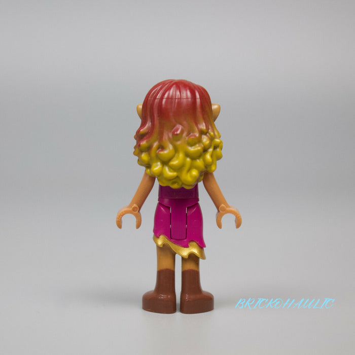 Lego Azari Firedancer 41186 41185 Magenta and Gold Elves Minifigure