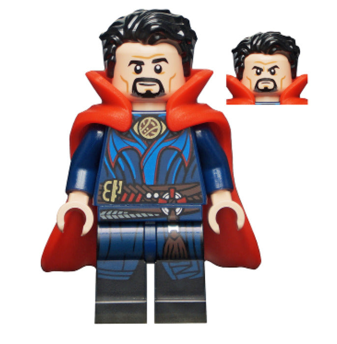 Lego Doctor Strange 76205 76218 76261 Brooch Rubber Cape Super Heroes Minifigure