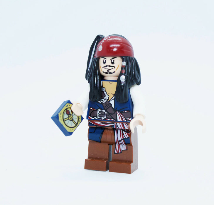 Lego Captain Jack Sparrow Filigree Vest Pirates of the Caribbean Minifigure