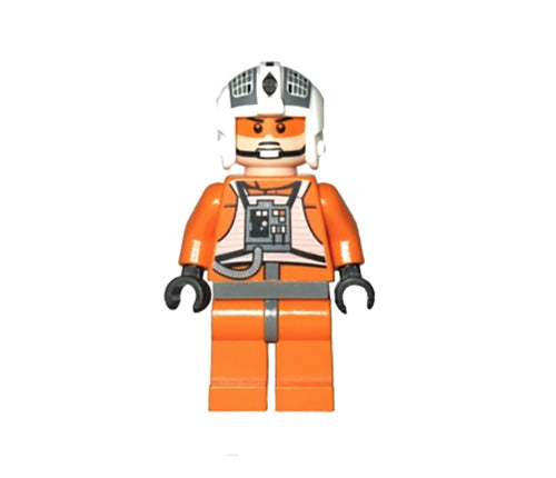 Lego Rebel Pilot Y-wing 9495 Dutch Vander Episode 4/5/6 Star Wars Minifigure