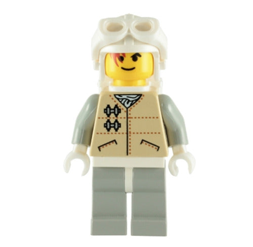 Lego Hoth Rebel 4500 White Visor Goggles Episode 4/5/6 Star Wars Minifigure