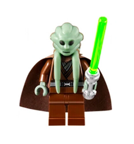 Lego Kit Fisto 9526 with Cape Episode 3 Star Wars Minifigure