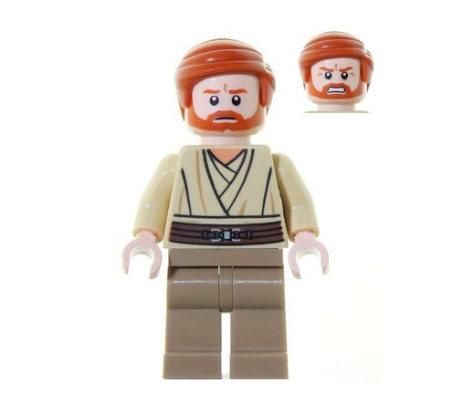 Lego Obi-Wan Kenobi 9494 Dark Tan Legs Star Wars Minifigure