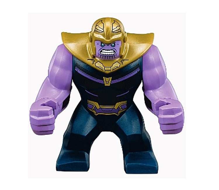 Lego Thanos 7610 Big Figure w/ Lavender Arms Avengers Super Heroes Minifigure