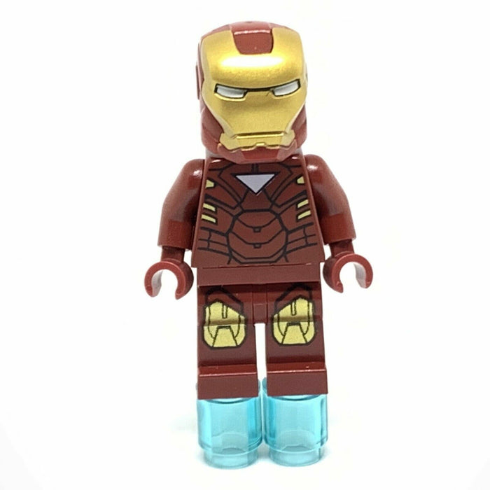 Lego Iron Man with Triangle on Chest 6867 30167 Super Heroes Avengers Minifigure