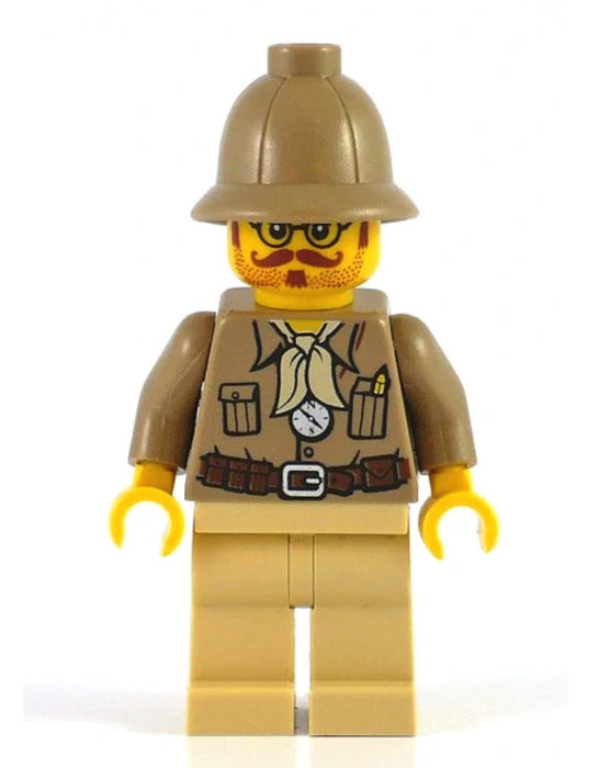 Lego Professor Archibald Hale 7327 Pharaoh's Quest Minifigure