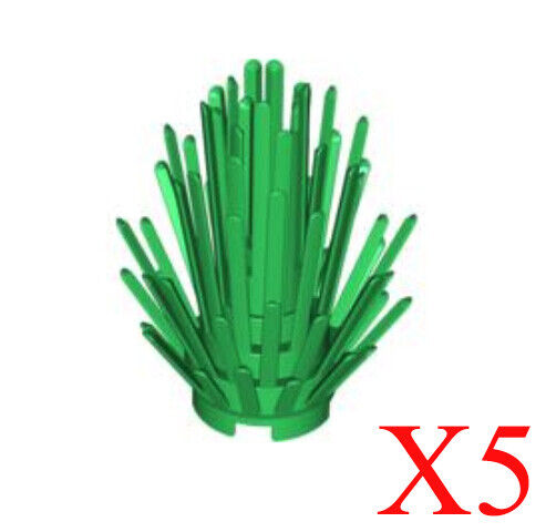 Lego Green Plant Prickly Bush 2 x 2 x 4 Parts Pieces Lot Of 5