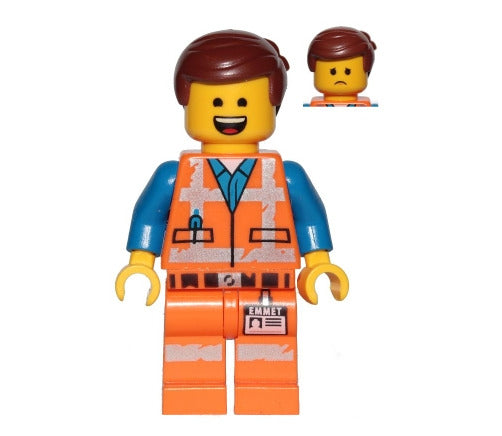 Lego Emmet 30620 Wide Smile Teeth and Tongue The LEGO Movie 2 Minifigure