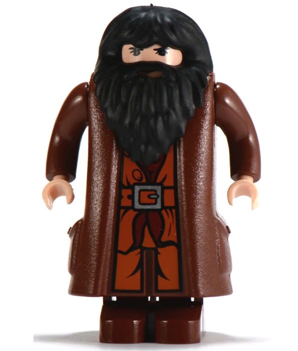 Lego Rubeus Hagrid 4754 5378 Reddish Brown Topcoat Harry Potter Minifigure