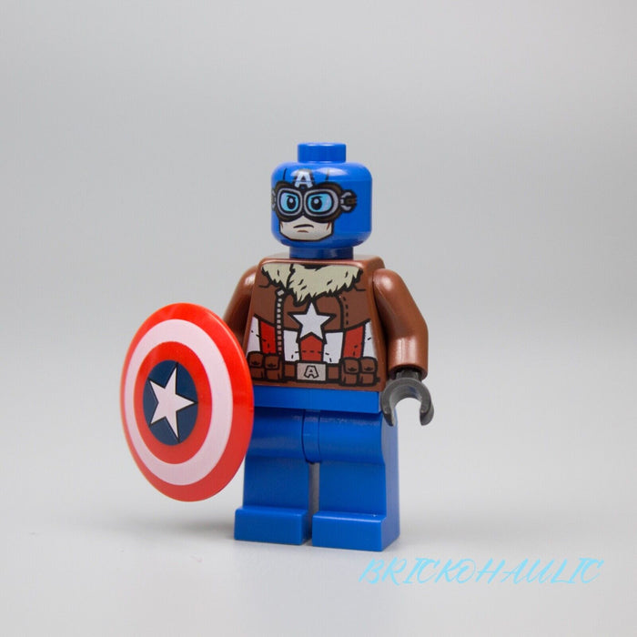 Lego Pilot Captain America 76076 Avengers Super Heroes Minifigure