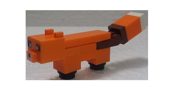 Lego Minecraft Fox 21162 Brick Built Minecraft Minifigure