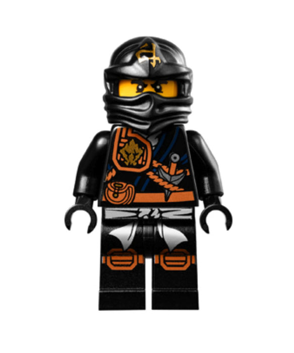 Lego Cole Jungle Robe 70747 71207 Tournament of Elements Ninjago Minifigure