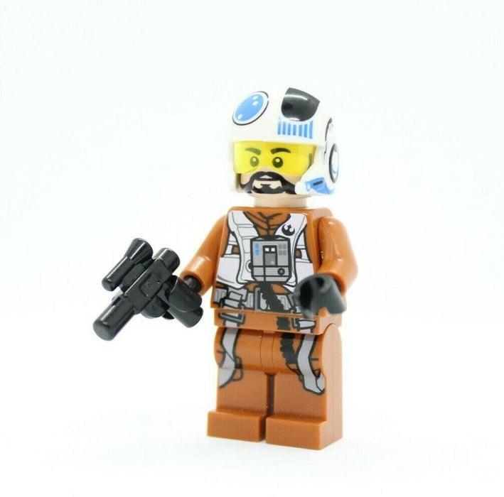 Lego Resistance Pilot X-wing 75125 Temmin 'Snap' Wexley Star Wars Minifigure