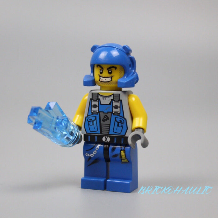 Lego Power Miner  8907 8956 8709 Beard Stubble Guy Power Miners Minifigure