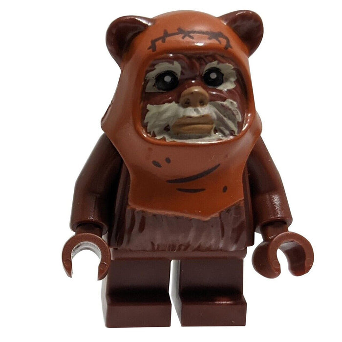 Lego Wicket (Ewok), Hood with Wrinkles 75332 Episode 4/5/6 Star Wars Minifigure