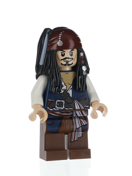 Lego Captain Jack Sparrow 4192 4191 4183 Pirates of the Caribbean Minifigure