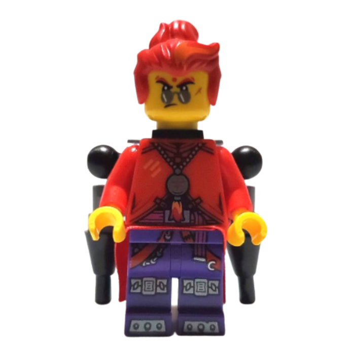 Lego Red Son 80008 with Backpack Monkie Kid Minifigure