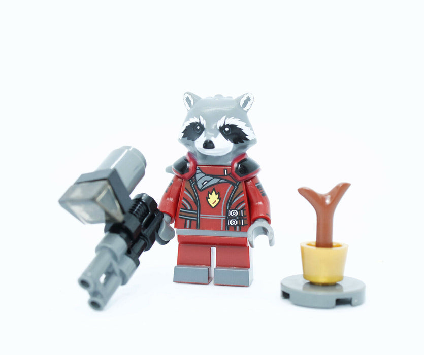 Lego Rocket Raccoon - Dark Red Outfit 5002145 comcon034 Super Heroes Minifigure