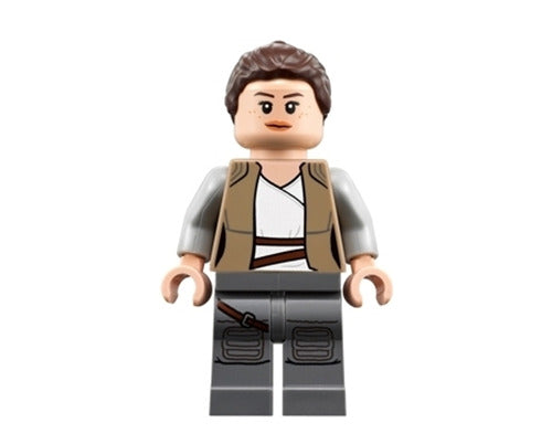 Lego Rey 75200 Dark Tan Jacket Episode 8 Star Wars Minifigure