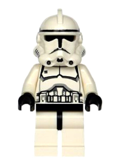 Lego Clone Trooper 8091 Episode 3 Dotted Mouth Pattern Star Wars Minifigure