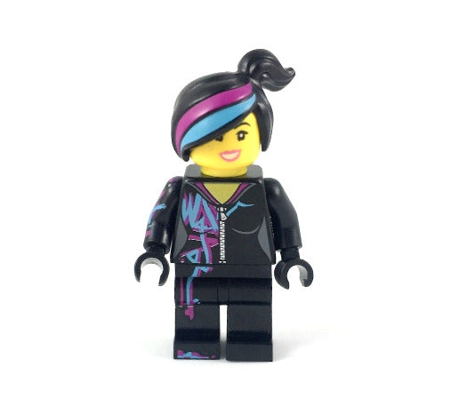 Lego Lucy Wyldstyle 70820 70833 Magenta Lined Hoodie The LEGO Movie 2 Minifigure