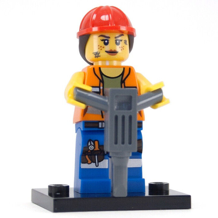 Lego Gail the Construction Worker 71004 The LEGO Movie Collectible Minifigure