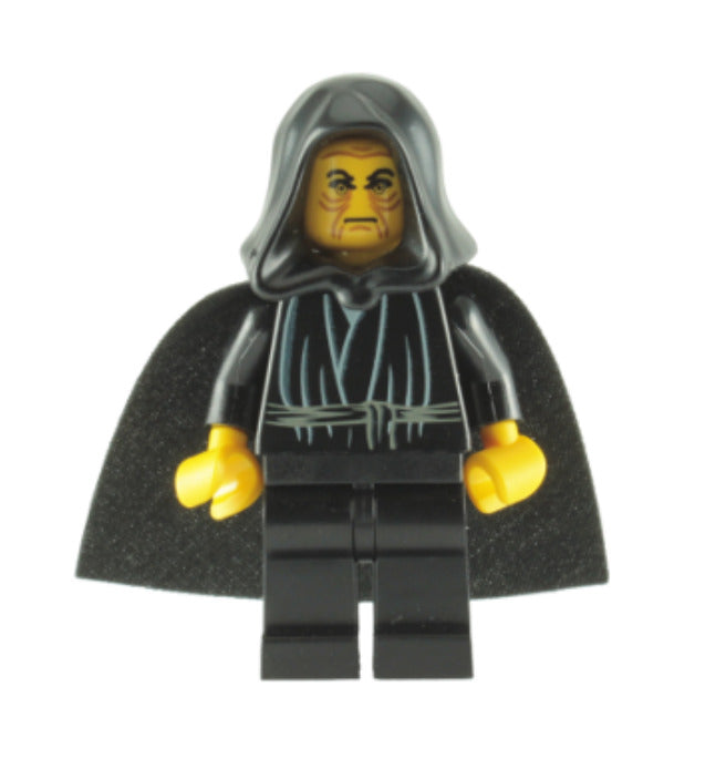 Lego Emperor Palpatine 7200 7166 3340 Yellow Head & Hands Star Wars Minifigure