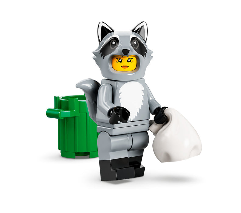 Lego Racoon Costume Fan 71032 Collectible Series 22 Minifigure