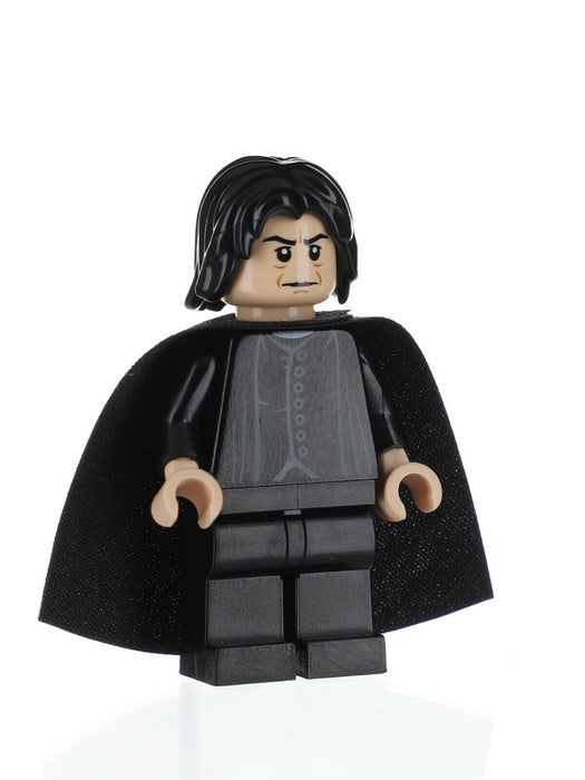 Lego Professor Severus Snape 4842 Brown Facial Lines Harry Potter Minifigure