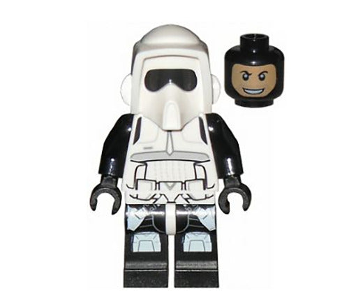 Lego Scout Trooper 10236 75023 Black Legs Episode 4/5/6 Star Wars Minifigure