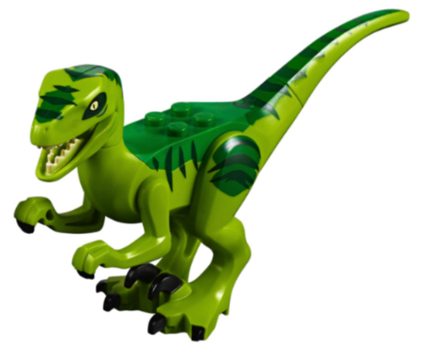 Lego Raptor - Velociraptor 10757 Green Back Jurassic World Dinosaur Authentic