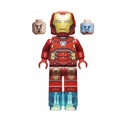 Lego Iron Man 76153 76152 242002 Silver Hexagon Super Heroes Minifigure