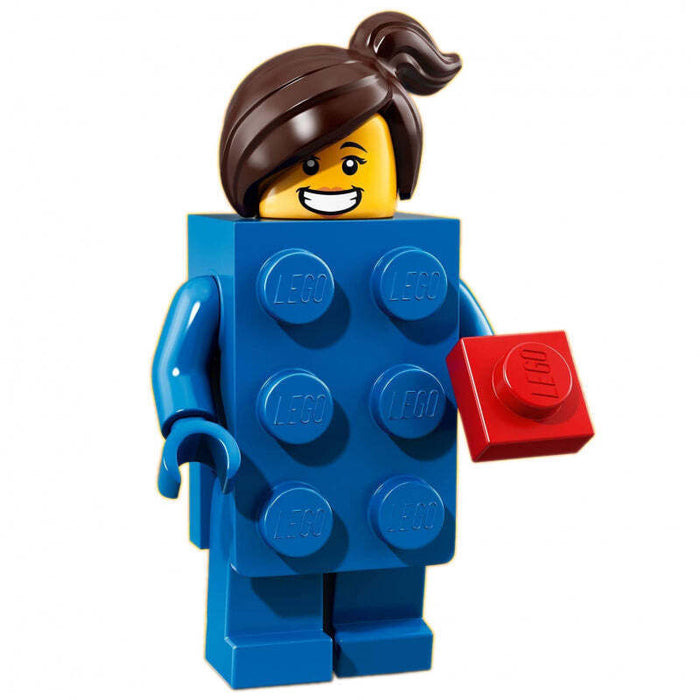 Lego Brick Suit Girl, Series 18 Collectible Minifigures Minifigure