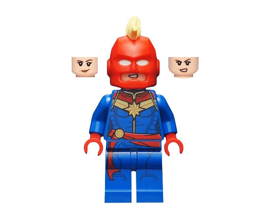 Lego Captain Marvel 76153 Helmet Super Heroes Minifigure